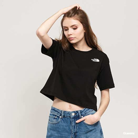 Μπλουζάκι The North Face W Cropped SD Tee Black