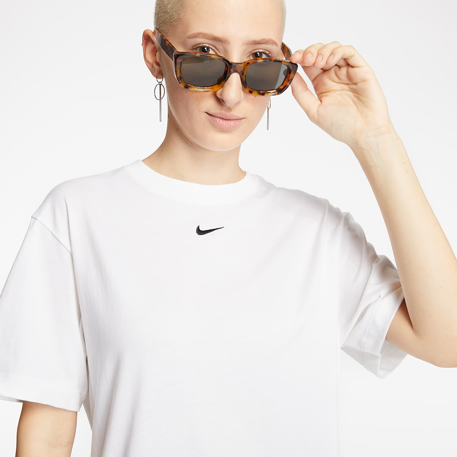 Robes Nike W NSW Essential Dress White