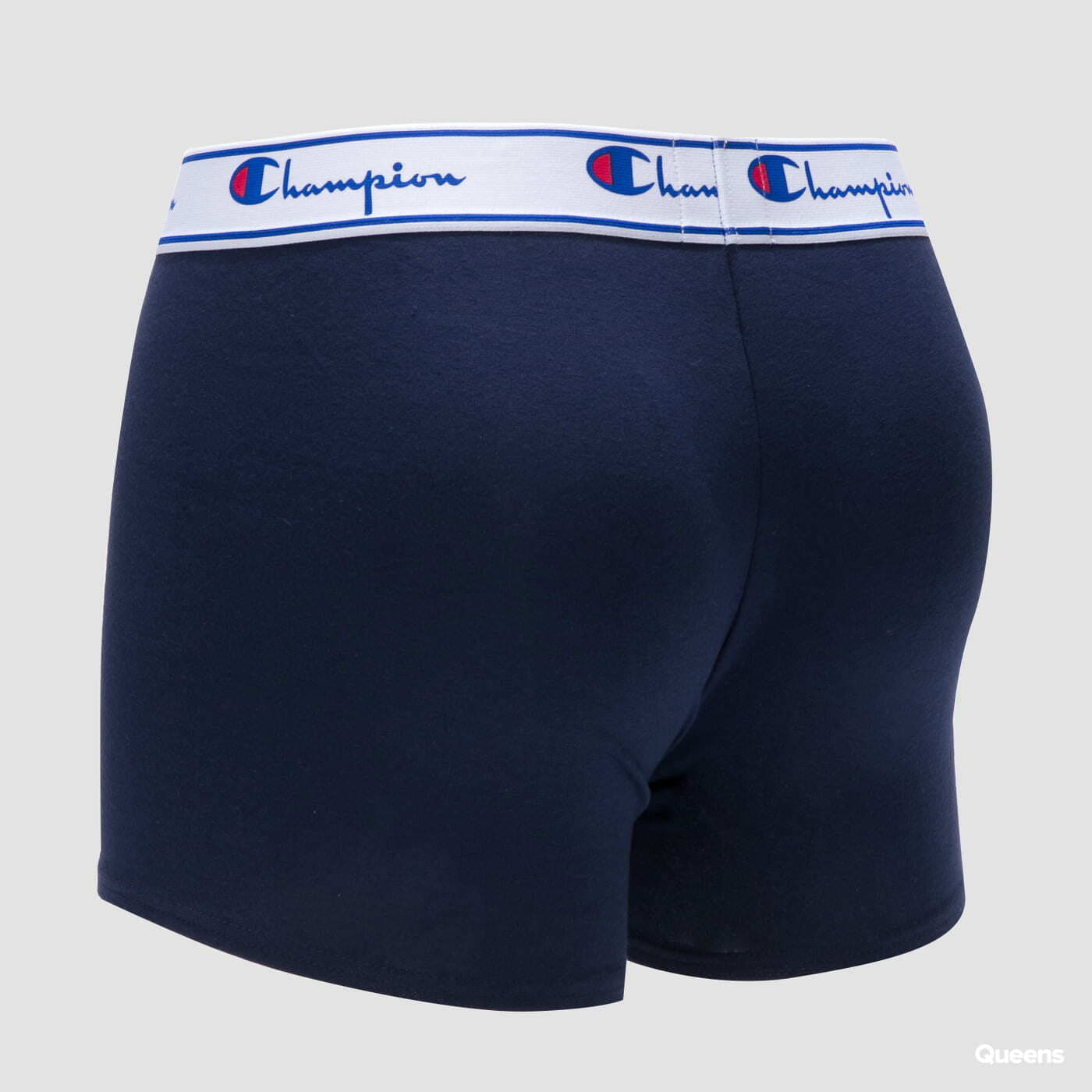Boxeri Champion Boxery Leg Mix 3Pack Grey/ Navy/ Blue
