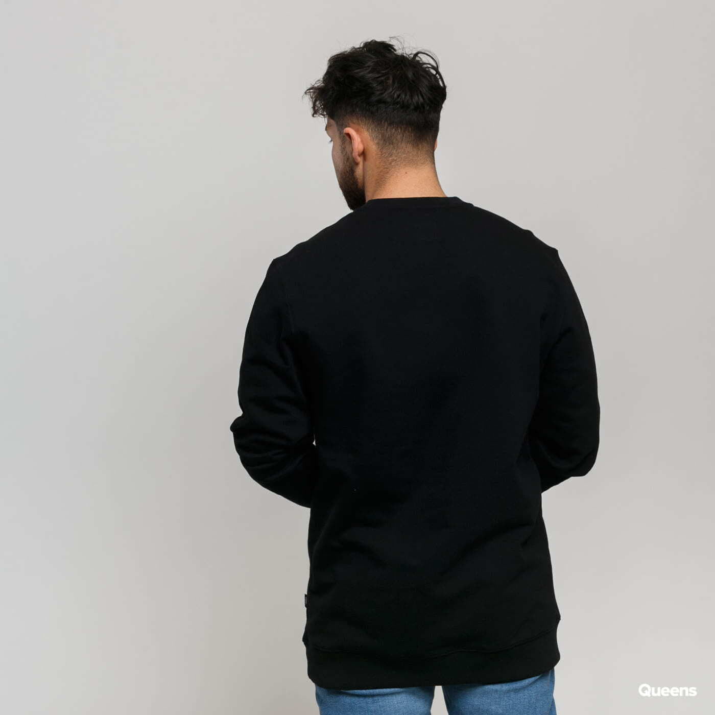 Mikiny Vans MN Vans Classic Crew II Black