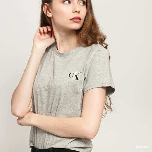 T shirts Calvin Klein CK ONE SS Crew Neck C O Grey Queens
