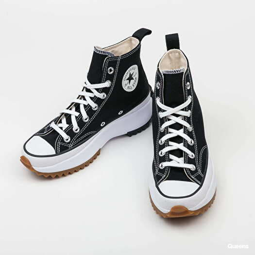 Converse Run Star Hike Platform Sneaker - White / Black / Gum