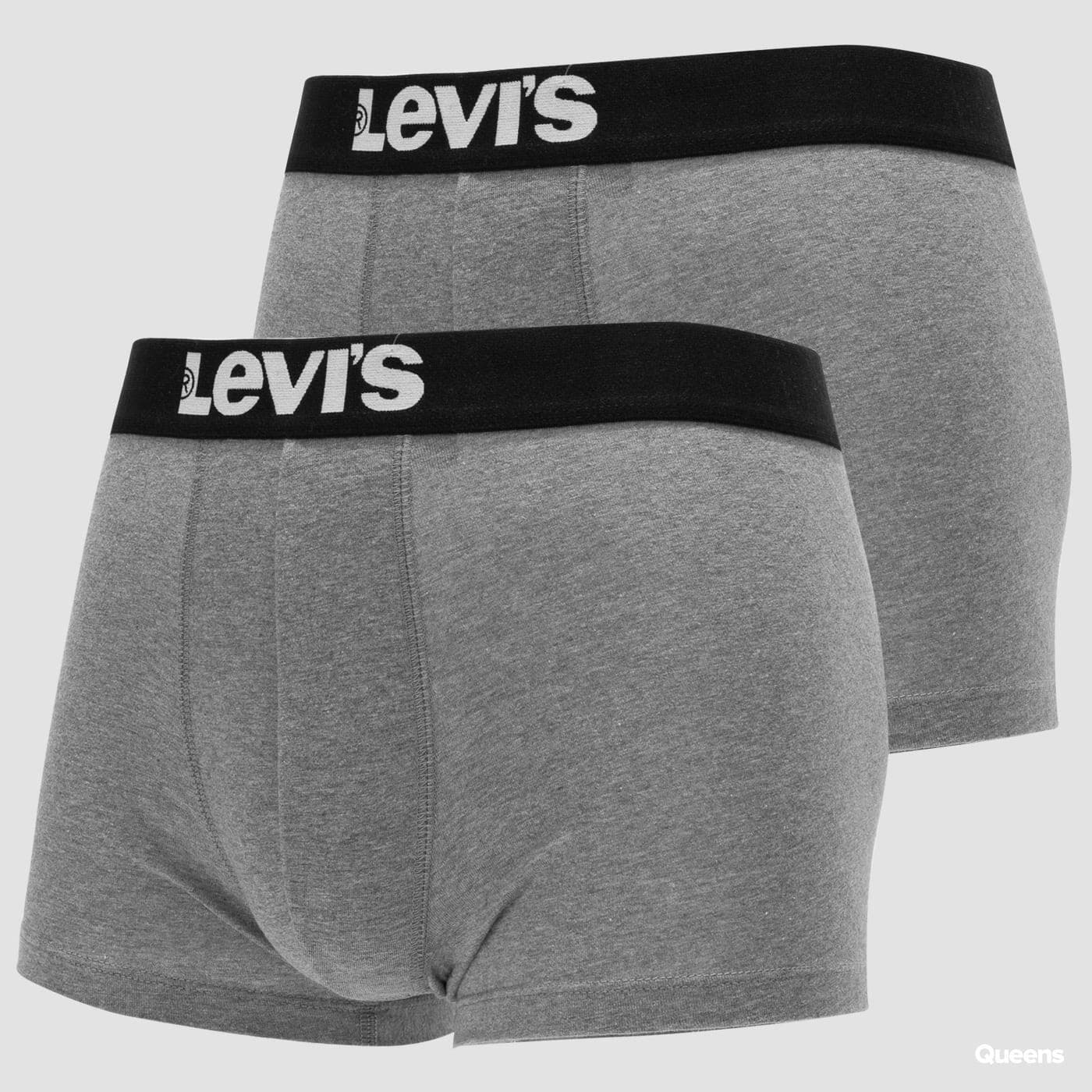 Boxer shorts Levi's ® 2 Pack Solid Basic Trunk Melange Grey