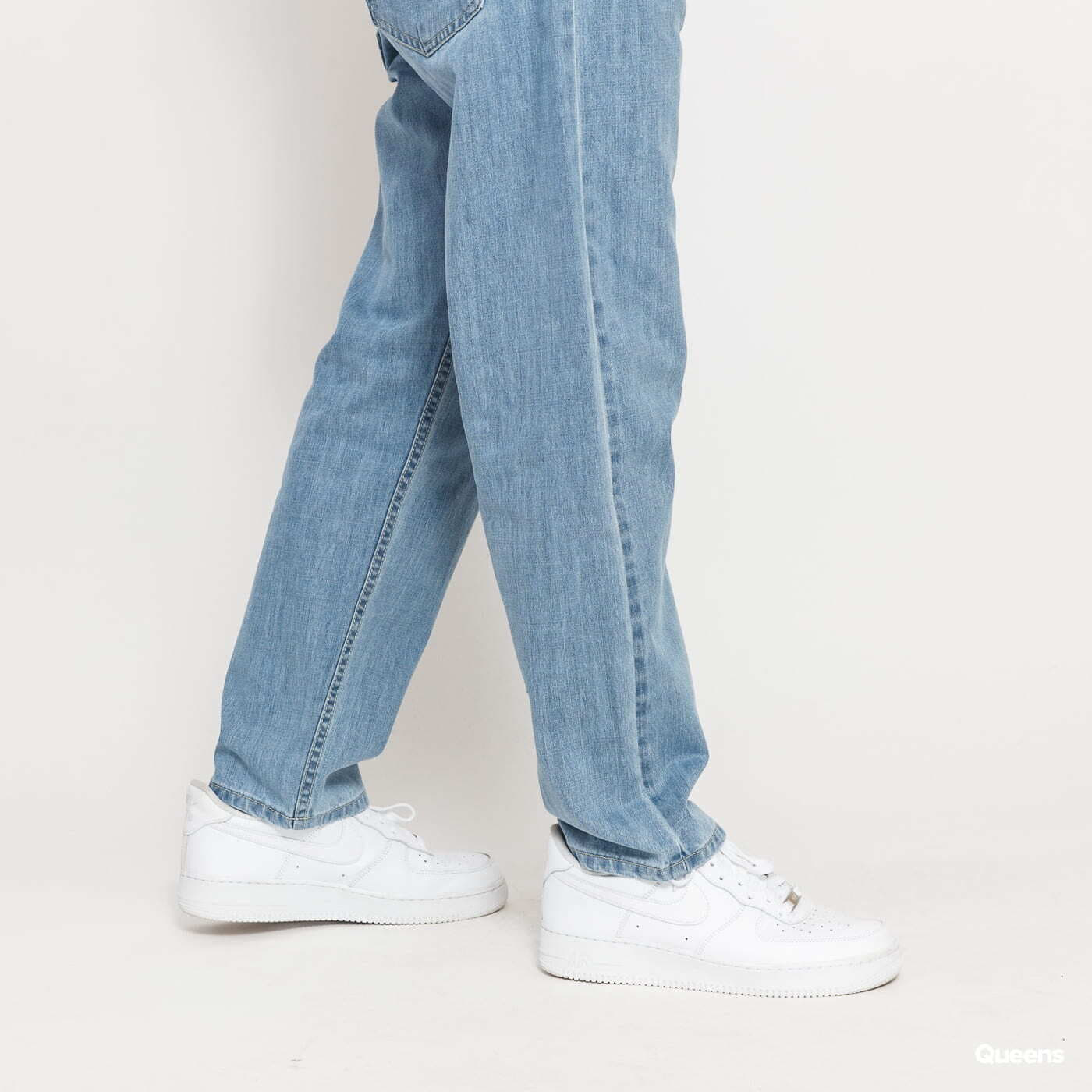 Džínsy Mass DNM Slang Baggy Fit Jeans Light Blue