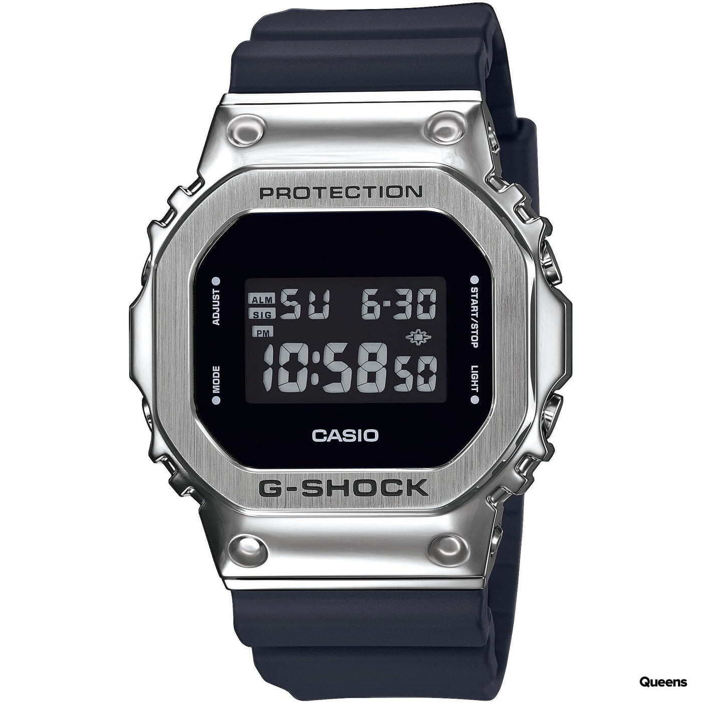Ceasuri Casio G-Shock GM 5600-1ER Black/ Silver Universal