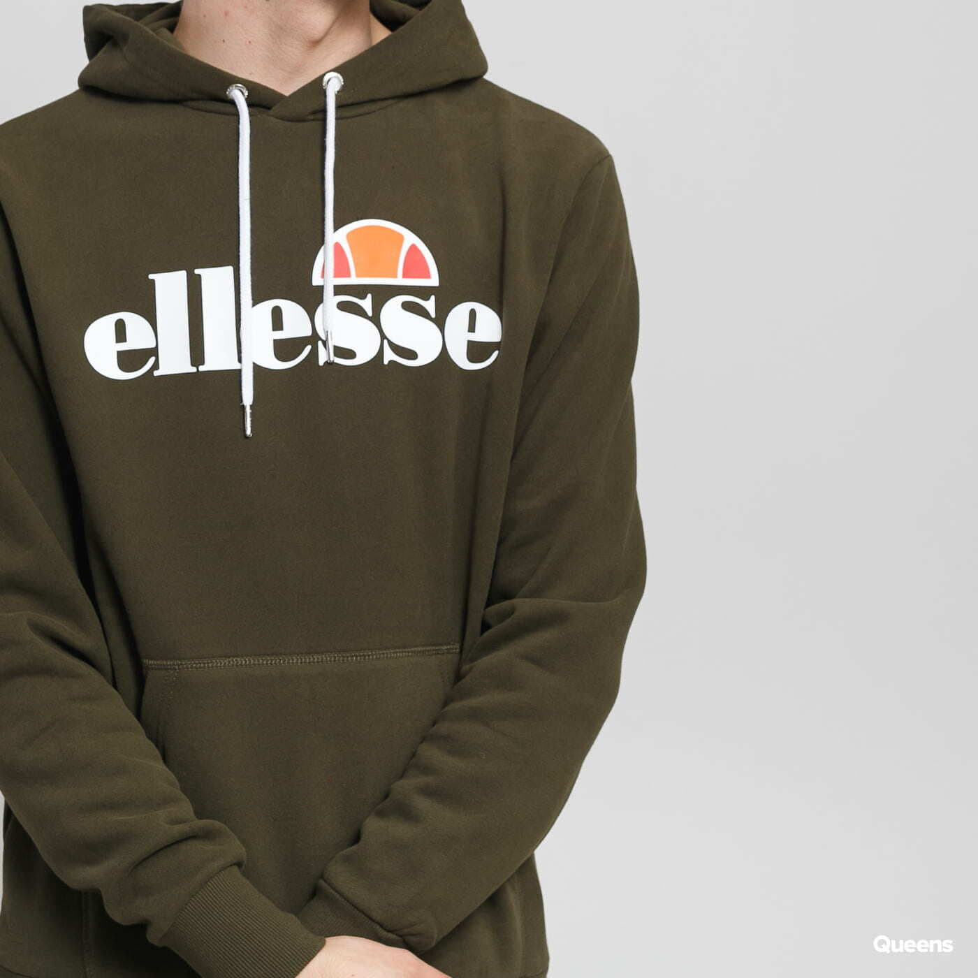 Mikiny ellesse SL Gottero OH Hoody Olive