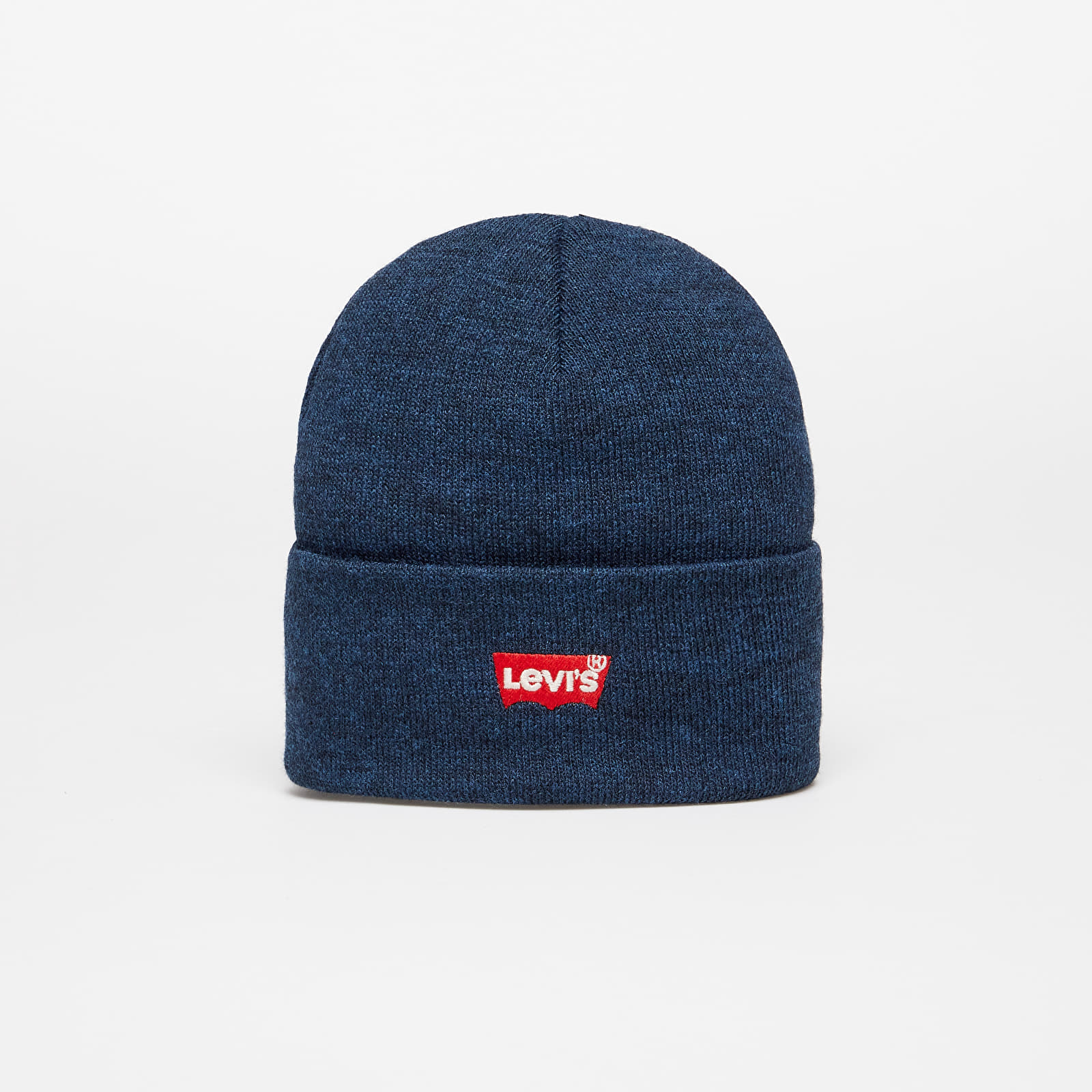 Čiapky Levi's ® Batwing Embroidered Beanie melange navy