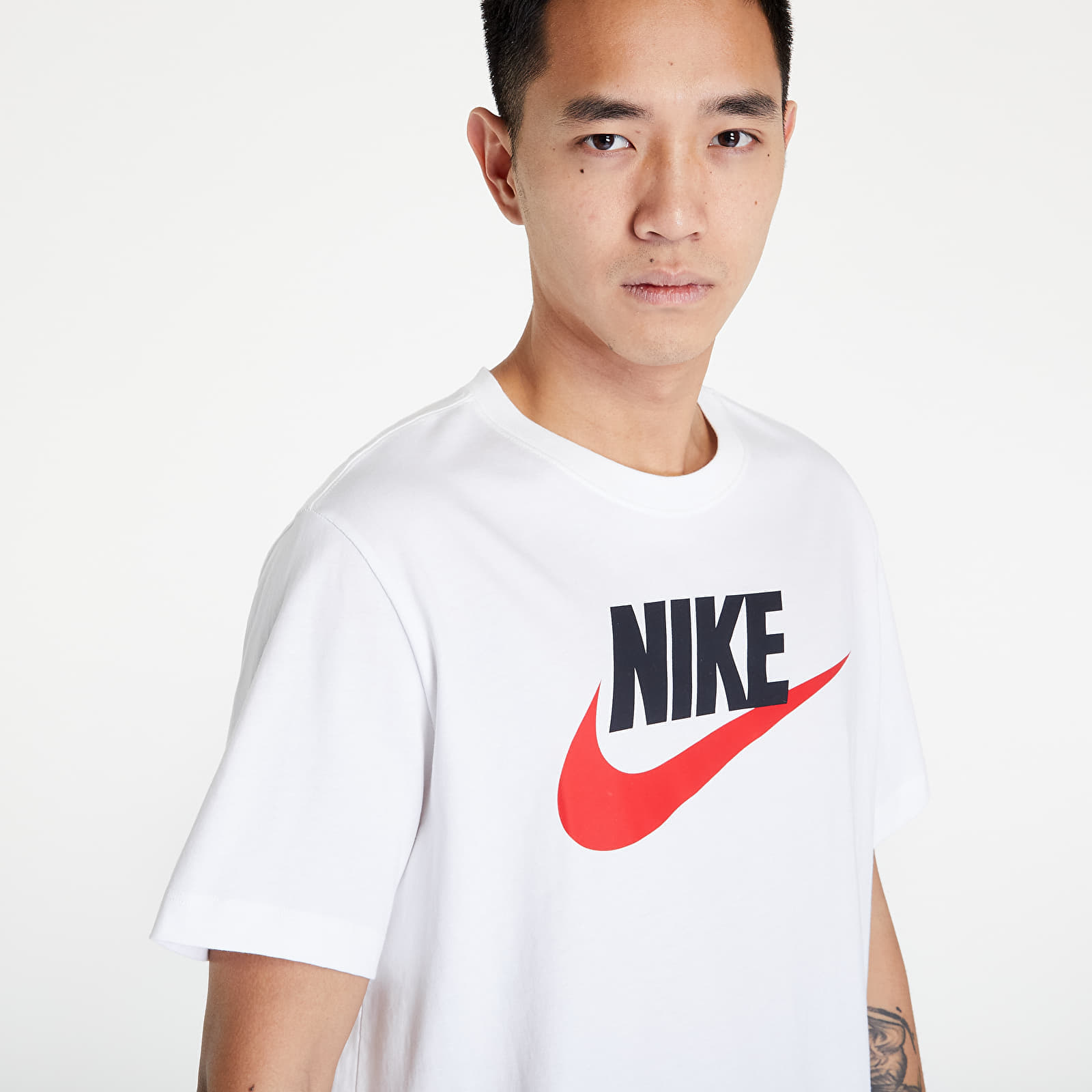 T-Shirts Nike M NSW Tee Icon Futura White