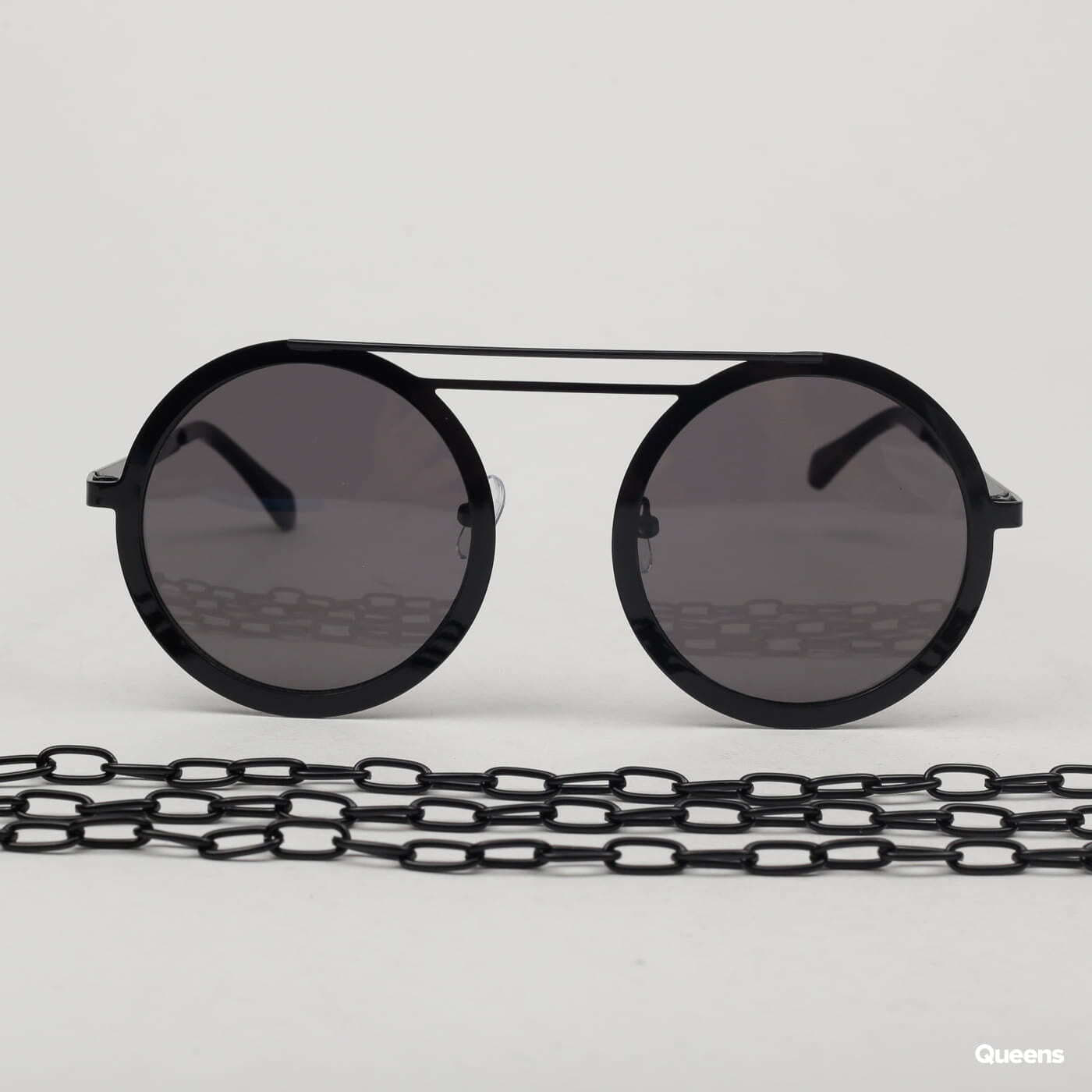 Sunglasses Urban Classics 104 Chain Sunglasses Black | Queens | Sonnenbrillen