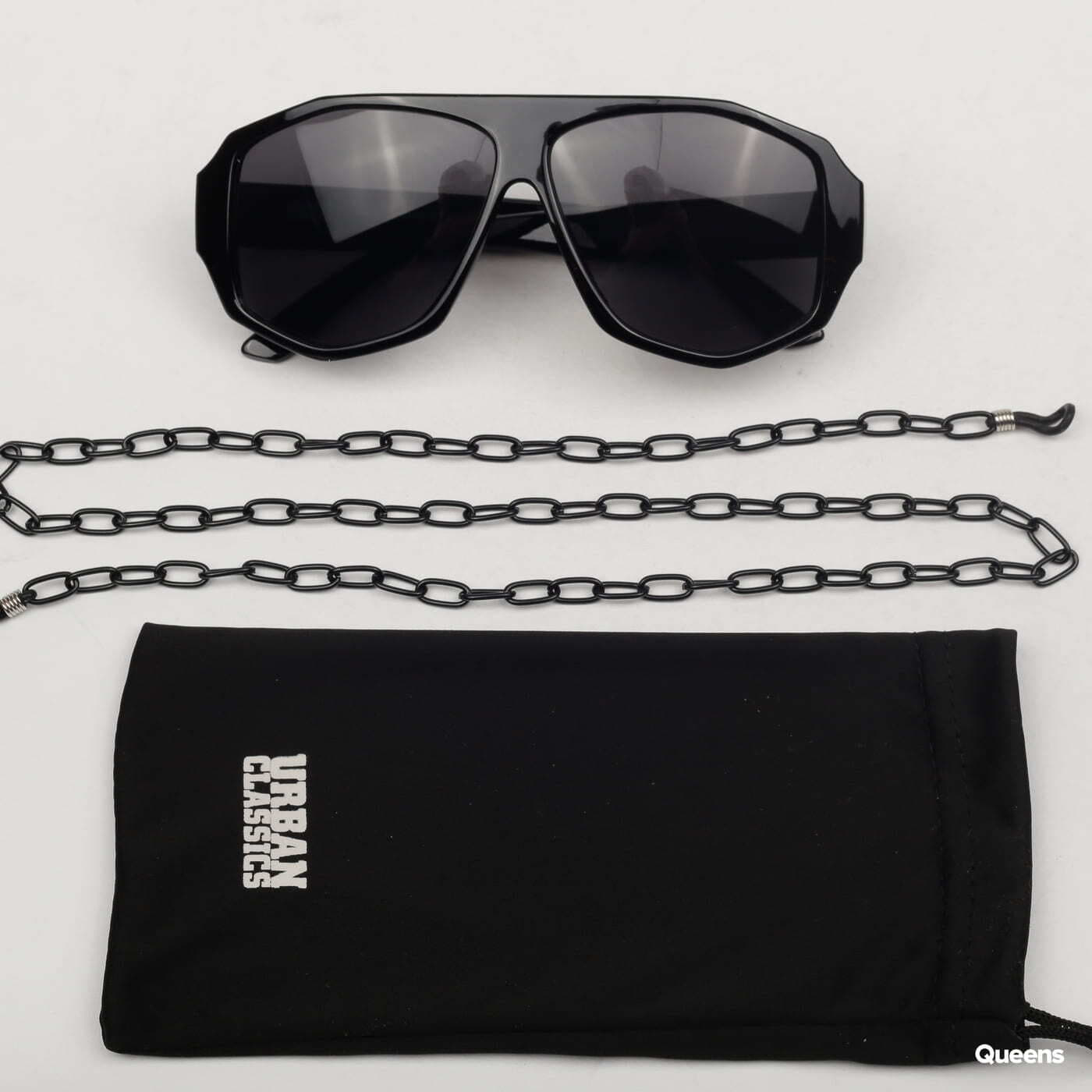 Occhiali da sole Urban Classics 101 Chain Sunglasses Black