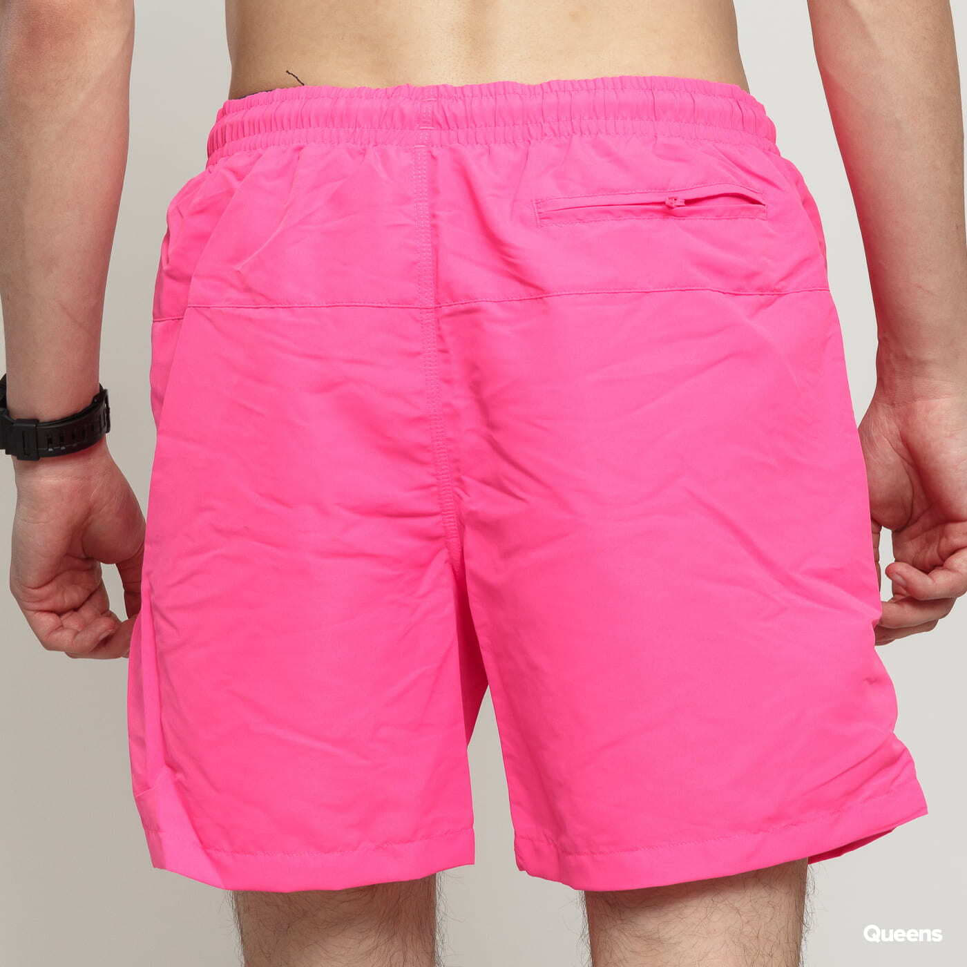 Swimsuit Urban Classics Block Swim Shorts NEON PINK