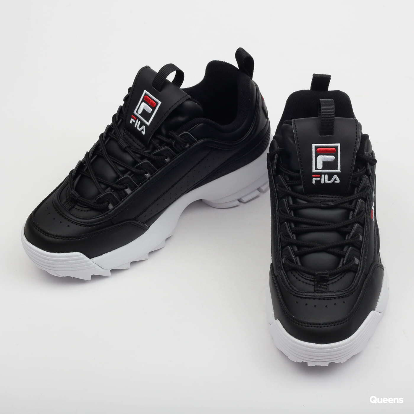 Sneakers und Schuhe fur Frauen Fila Disruptor Low WMN Matt black Queens