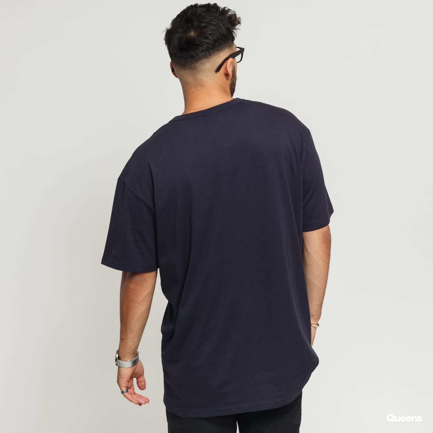 T-Shirts Urban Classics Organic Basic Tee navy
