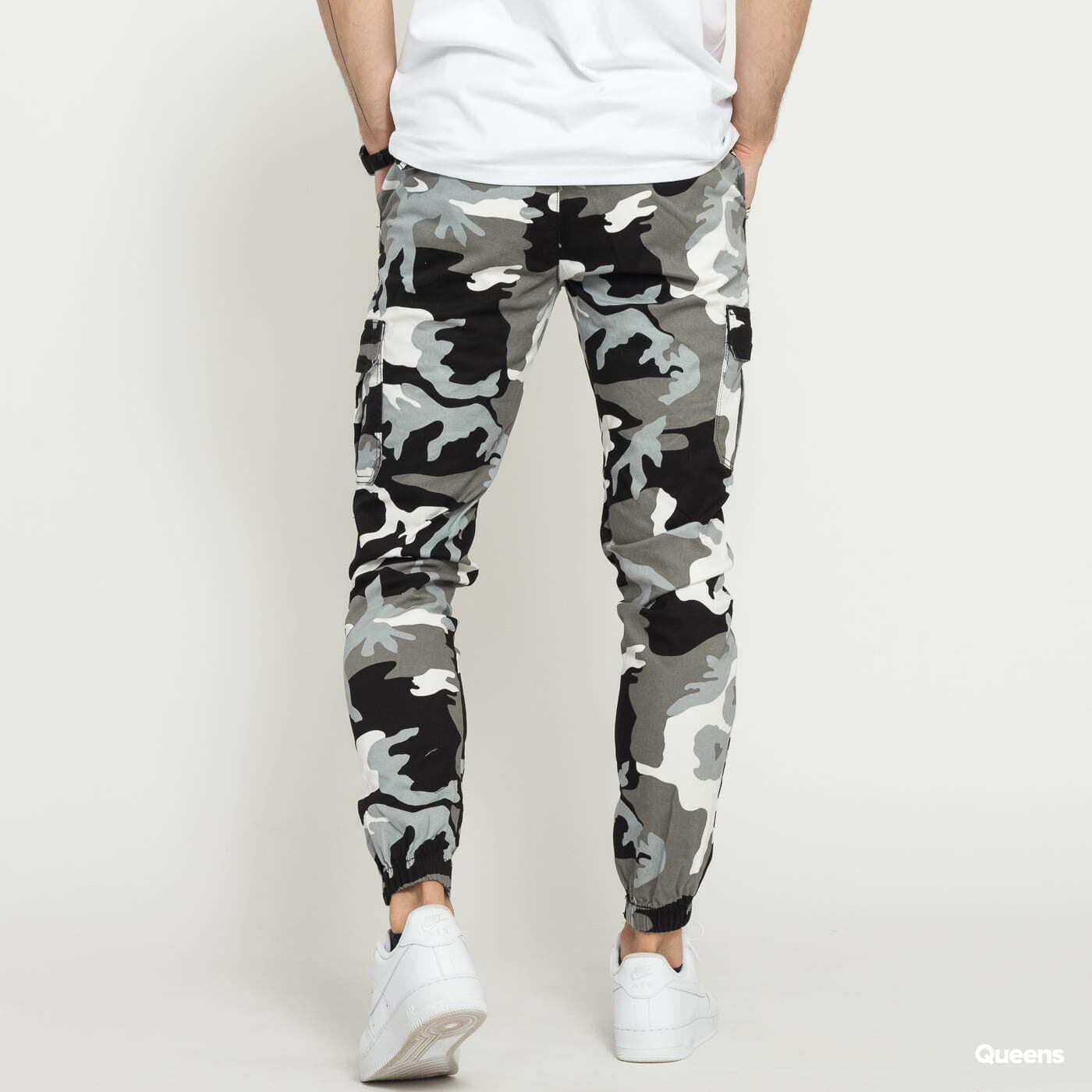 Clothing Urban Classics Camo Cargo Jogging Pants 2.0 Grey