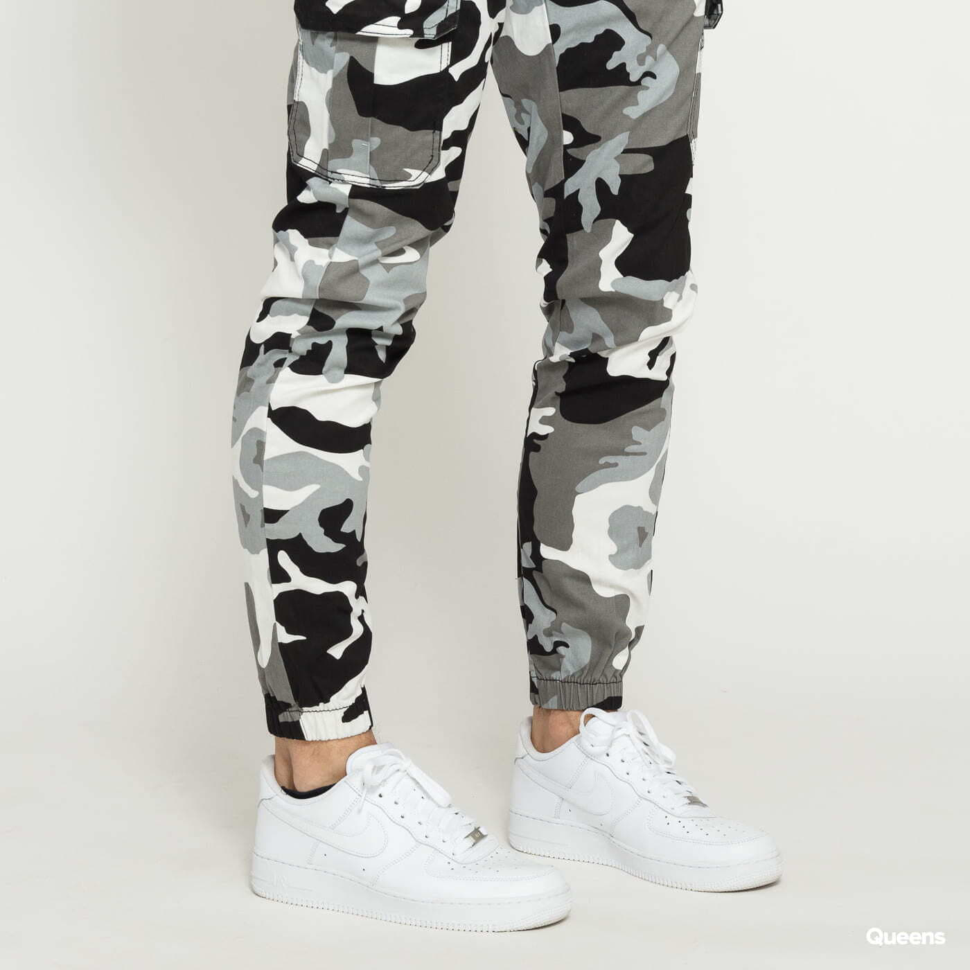 Clothing Urban Classics Camo Cargo Jogging Pants 2.0 Grey