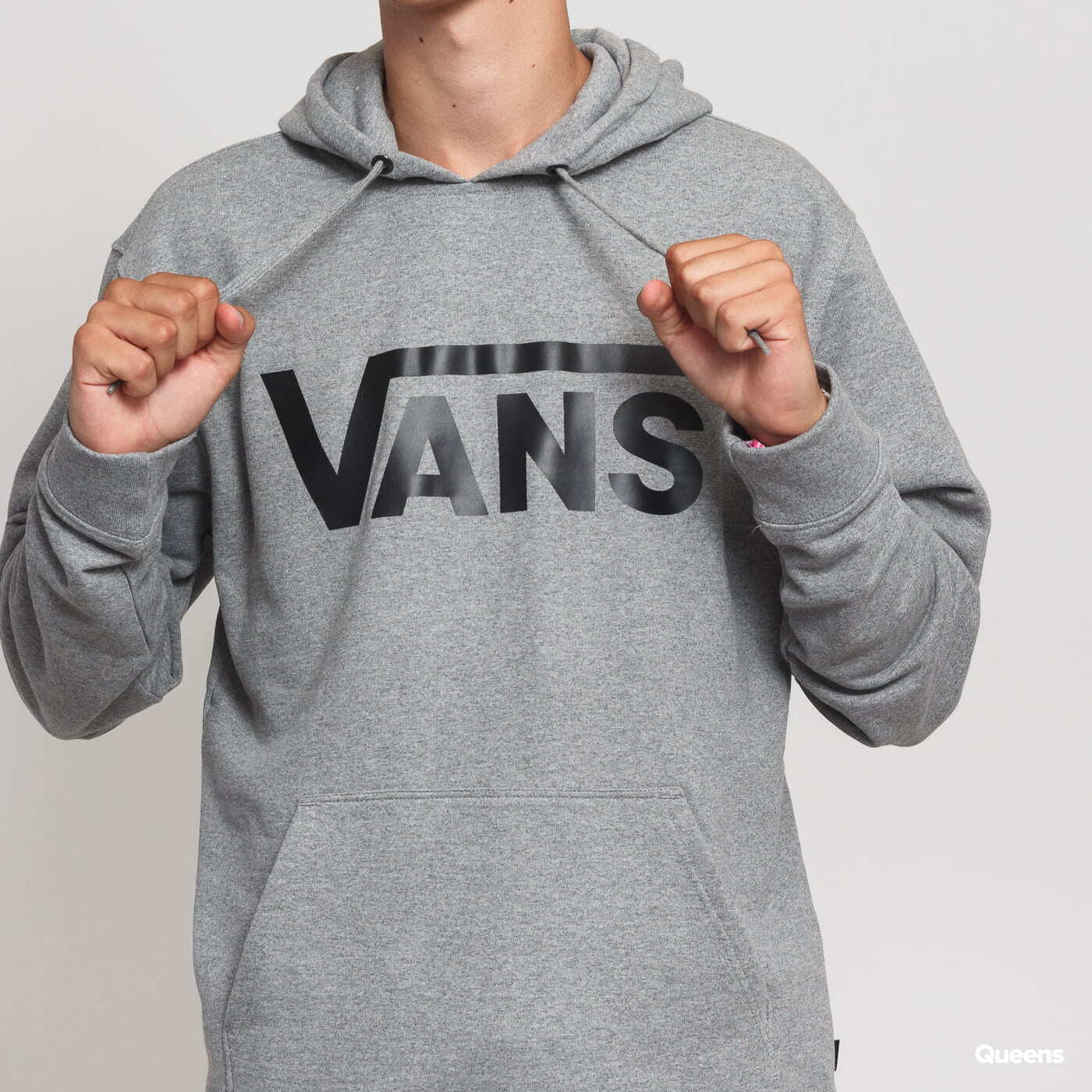 Hoodies and sweatshirts Vans MN Vans Classic Po Hoodie II Melange Grey Queens