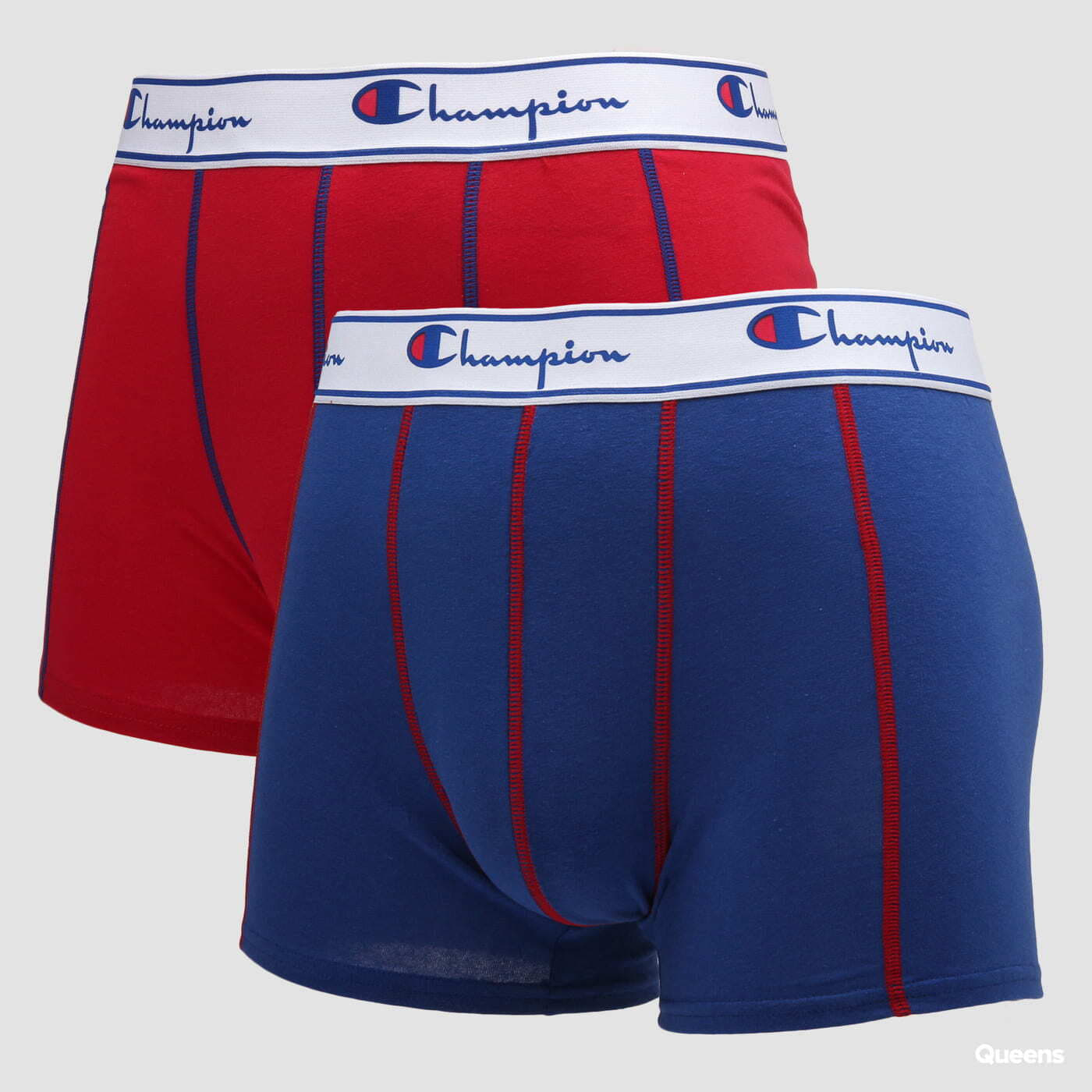 Boxerky Champion 2 Pack Boxers Red/ Blue