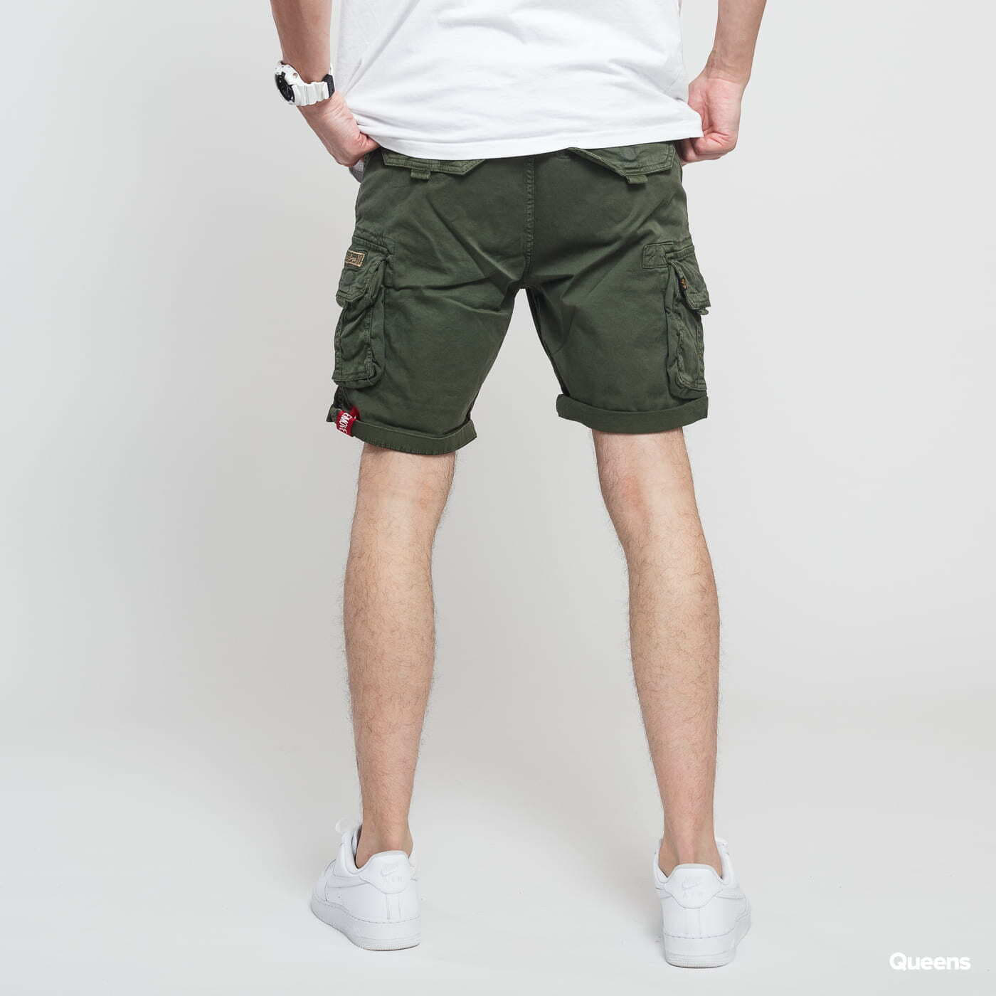 Pantaloni scurți Alpha Industries Crew Short Olive
