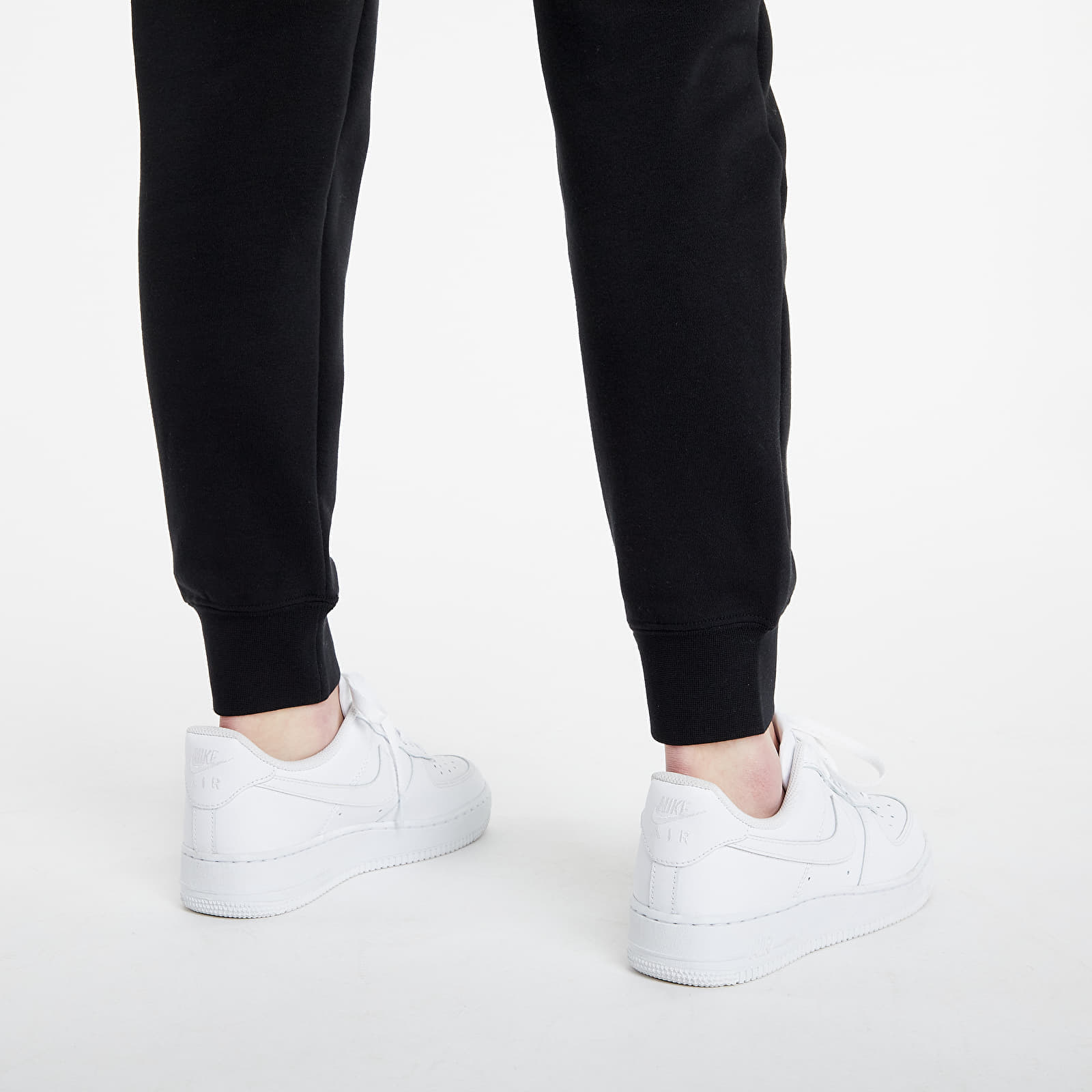 Kavbojke in hlače Nike Women's Fleece Pants Black/ White