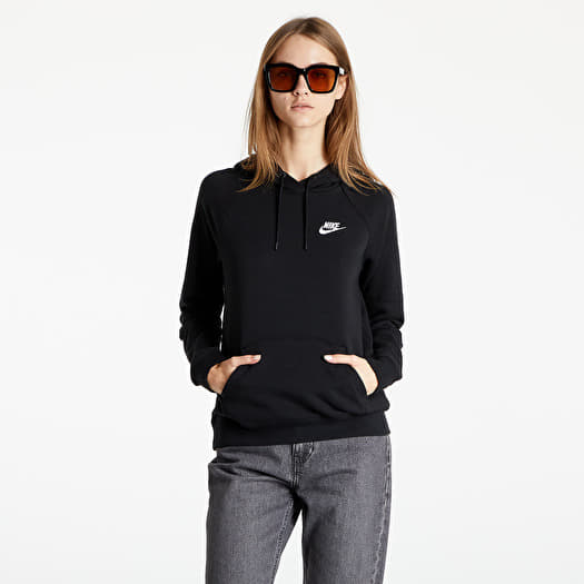 Nike Sportswear Essential Hoodie Black/ White