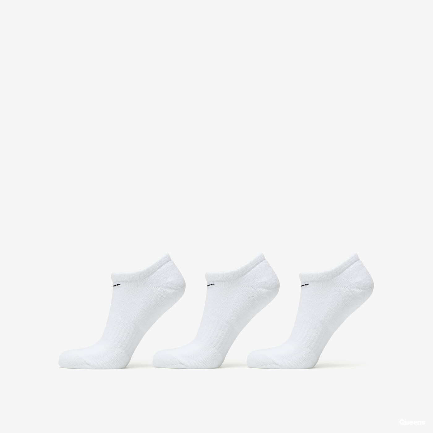 Sokker Nike Everyday Cushioned Training No-Show Socks 3-Pack White/ Black