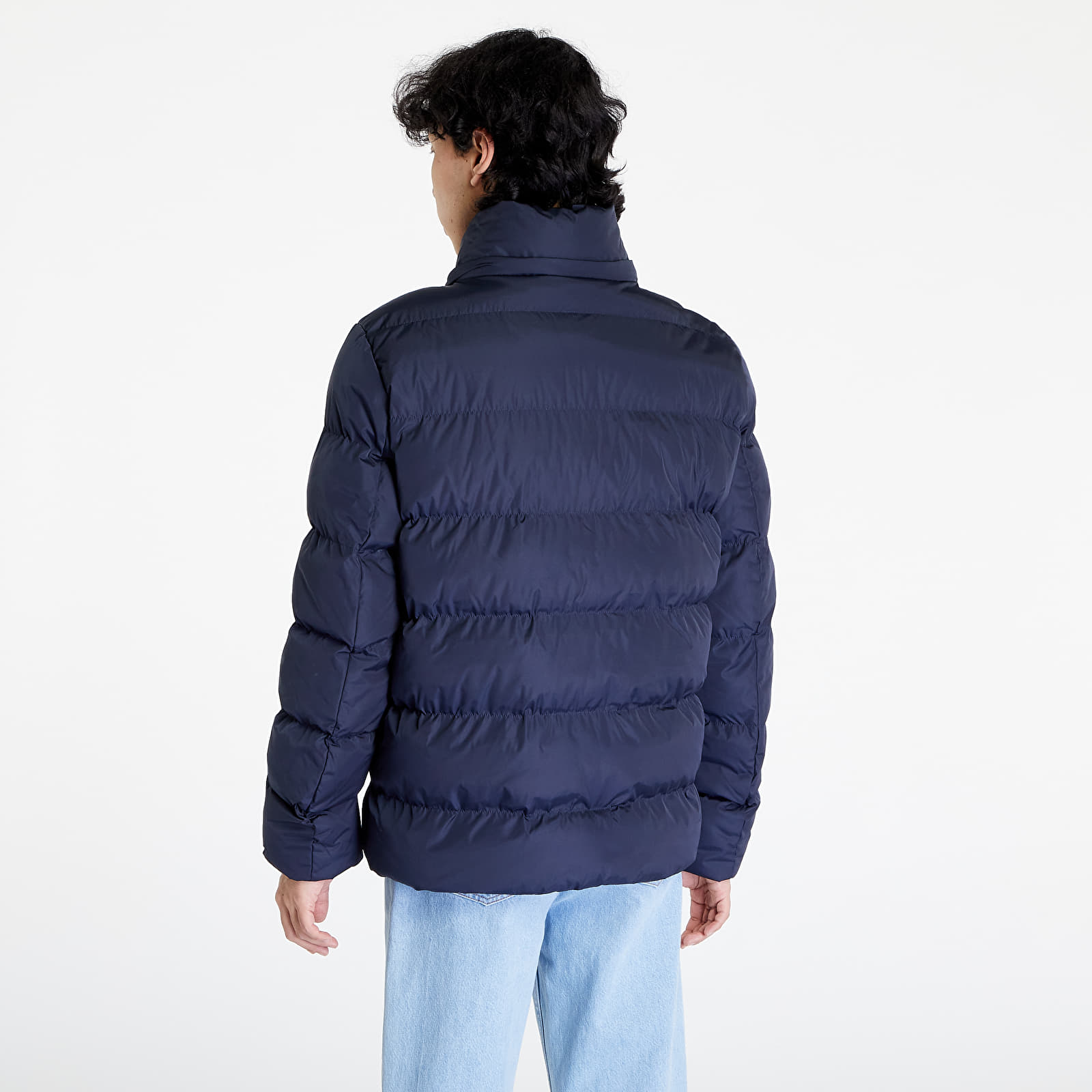 Bundy Urban Classics Hooded Puffer Jacket Navy