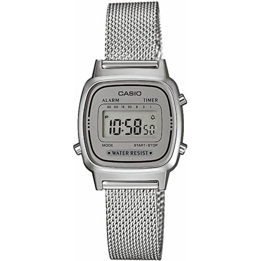 Horloge Casio LA 670WEM-7EF Silver