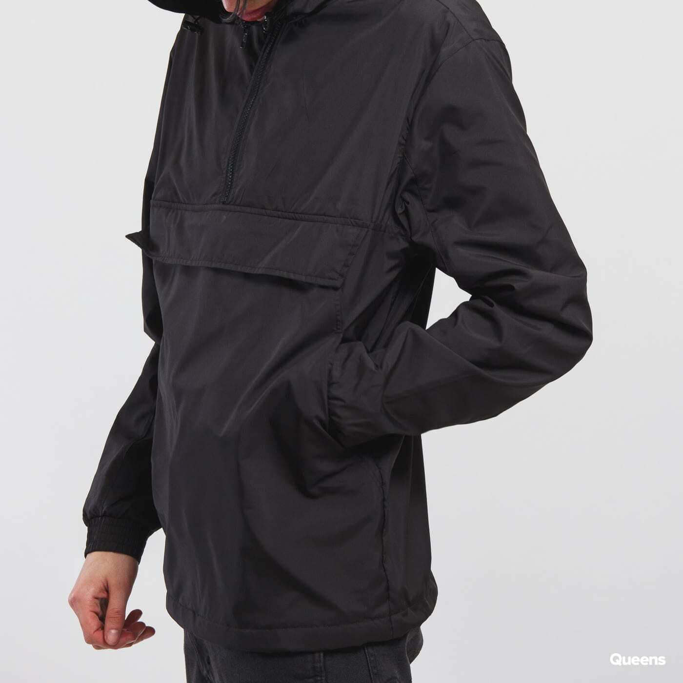 Windbreakers Urban Classics Basic Pull Over Jacket Black