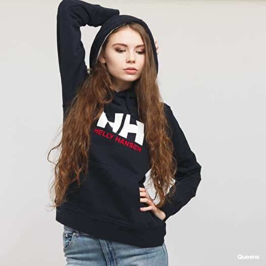 Helly Hansen HH LOGO HOODIE 2.0 Nero - Abbigliamento Felpe con cappuccio Uomo 180,00