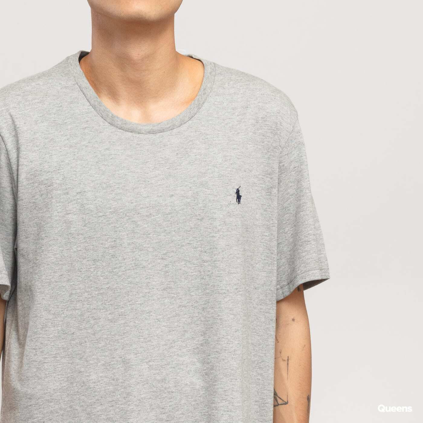 T-shirts Polo Ralph Lauren SS Crew Tee C/O Melange Grey