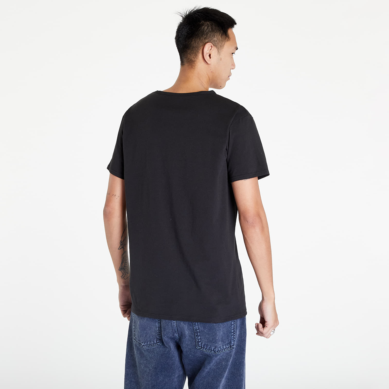 Tricouri Tommy Hilfiger 3 Pack Crew Neck SS Premium Essentials C/O Black