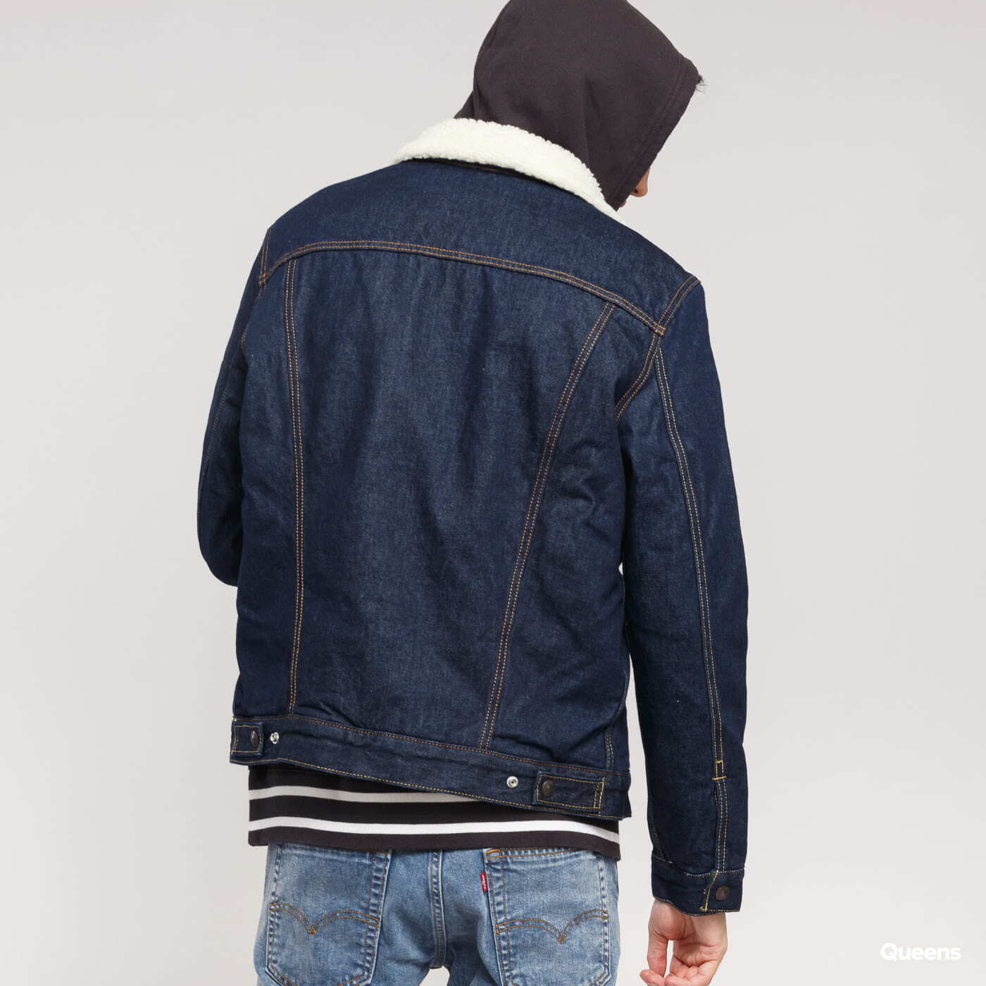 Jackets Levi's ® Type 3 Sherpa Trucker Navy