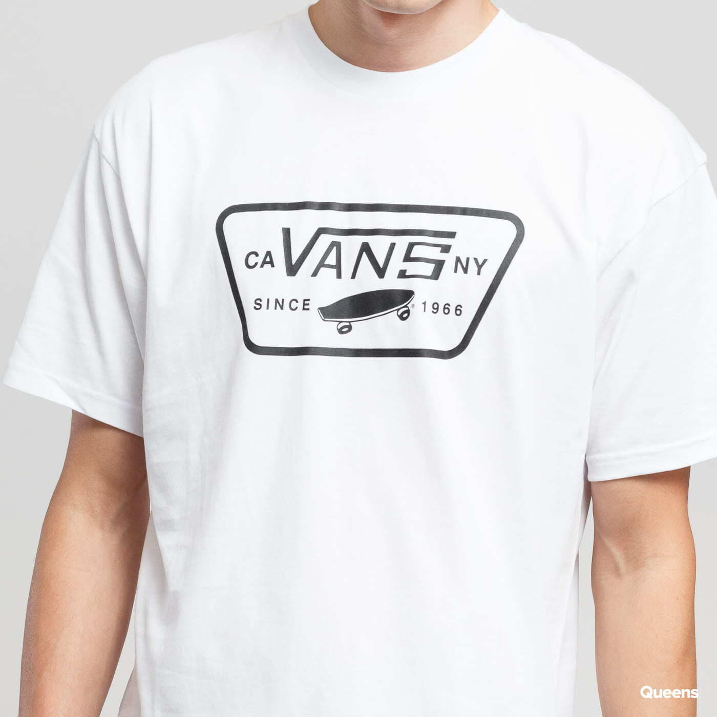 Tricouri Vans Full Patch White