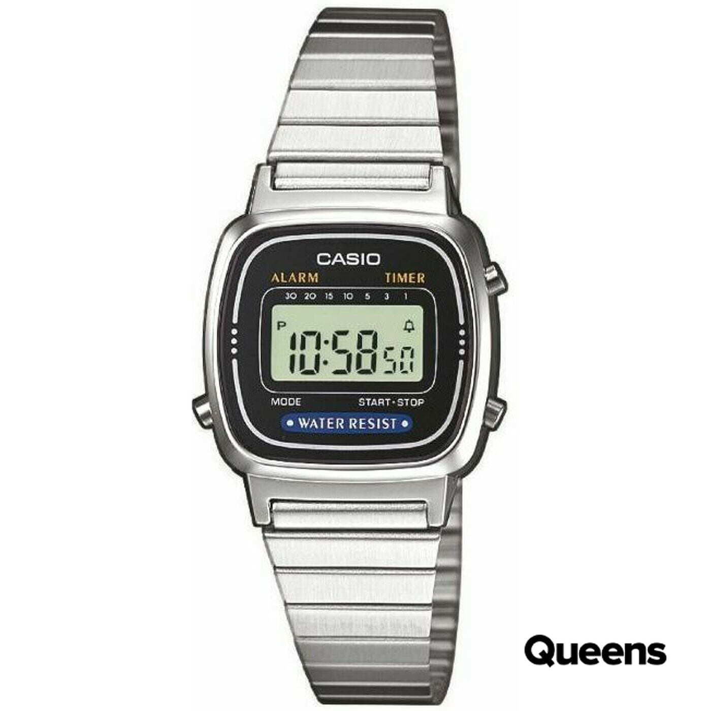 Watches Casio LA 670WE-1EF Silver