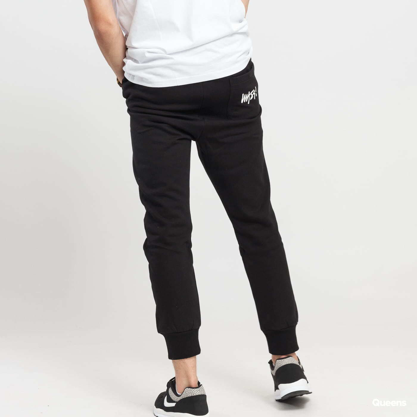 Jogginghosen Mass DNM Signature Sweatpants černé