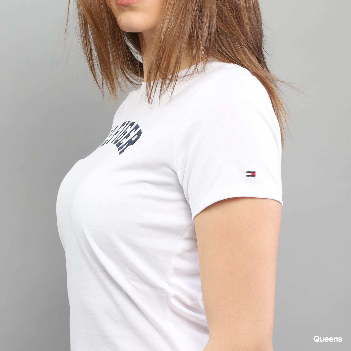 Camisetas Tommy Hilfiger SS Tee Print C/O White