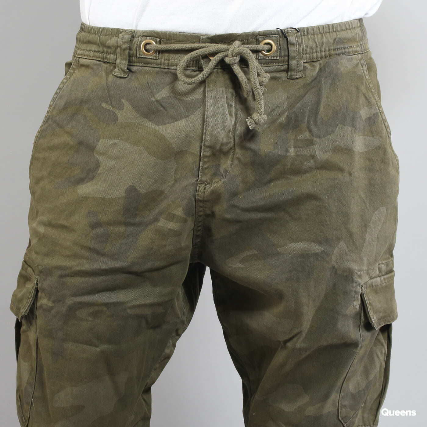 Cargo pants Urban Classics Camo Cargo Jogging Pants Camo Green