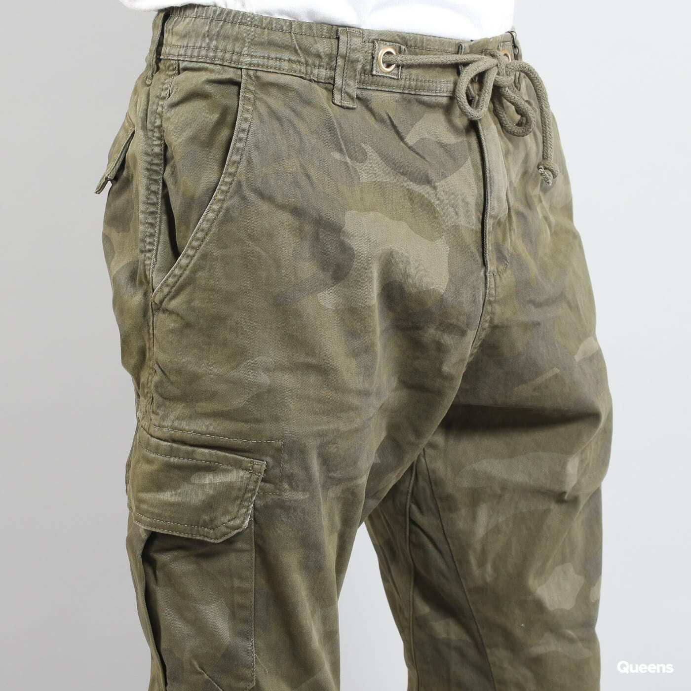 Cargo pants Urban Classics Camo Cargo Jogging Pants Camo Green