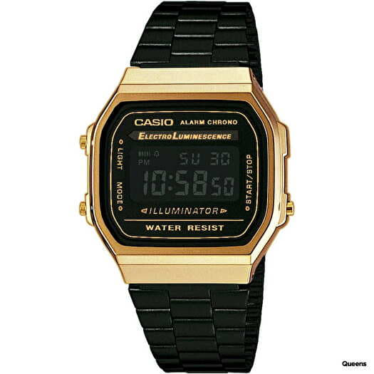 Horloge Casio A 168WEGB-1BEF Gold/ Black