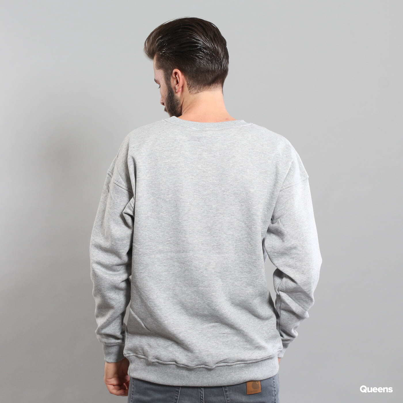 Sweatshirts Urban Classics Sweat Crewneck Melange Grey
