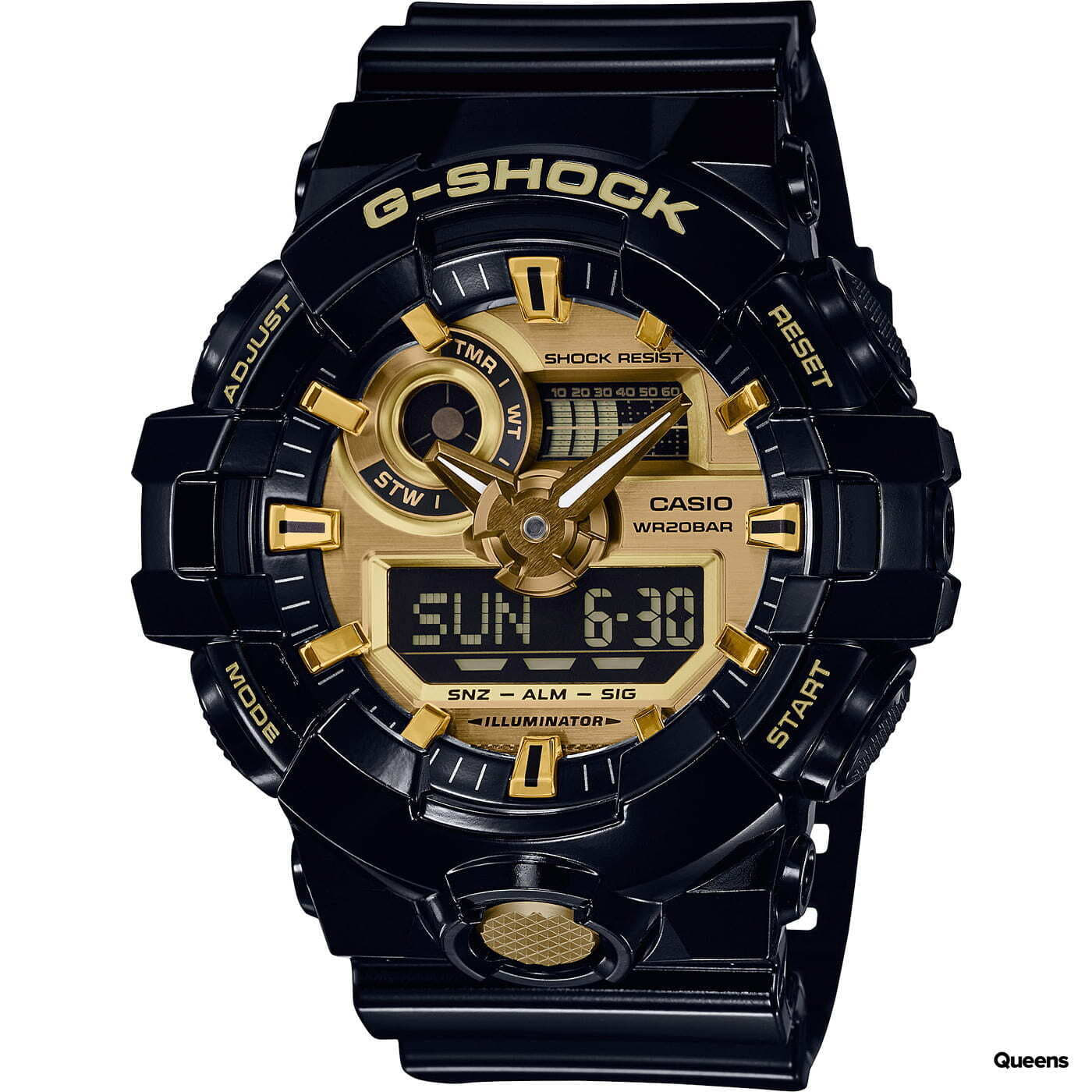 Casio G-Shock GA 710GB-1AER Black/ Gold
