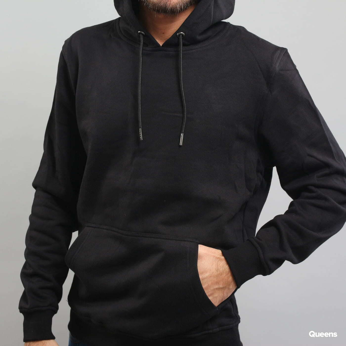 Kapuutsikud ja kampsunid Urban Classics Basic Sweat Hoody Black