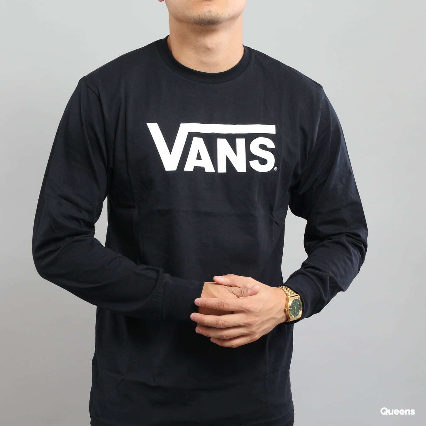 T-Shirts Vans MN Classic LS Tee Black