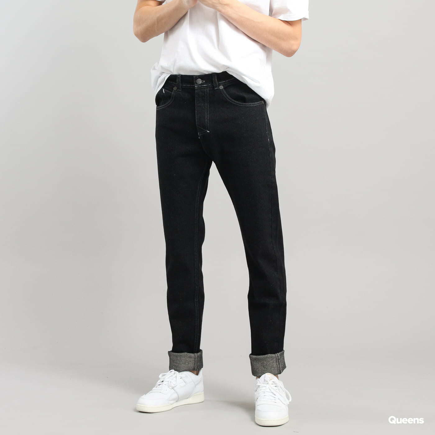 Jeans Mass DNM Signature Tapered Fit black rinse