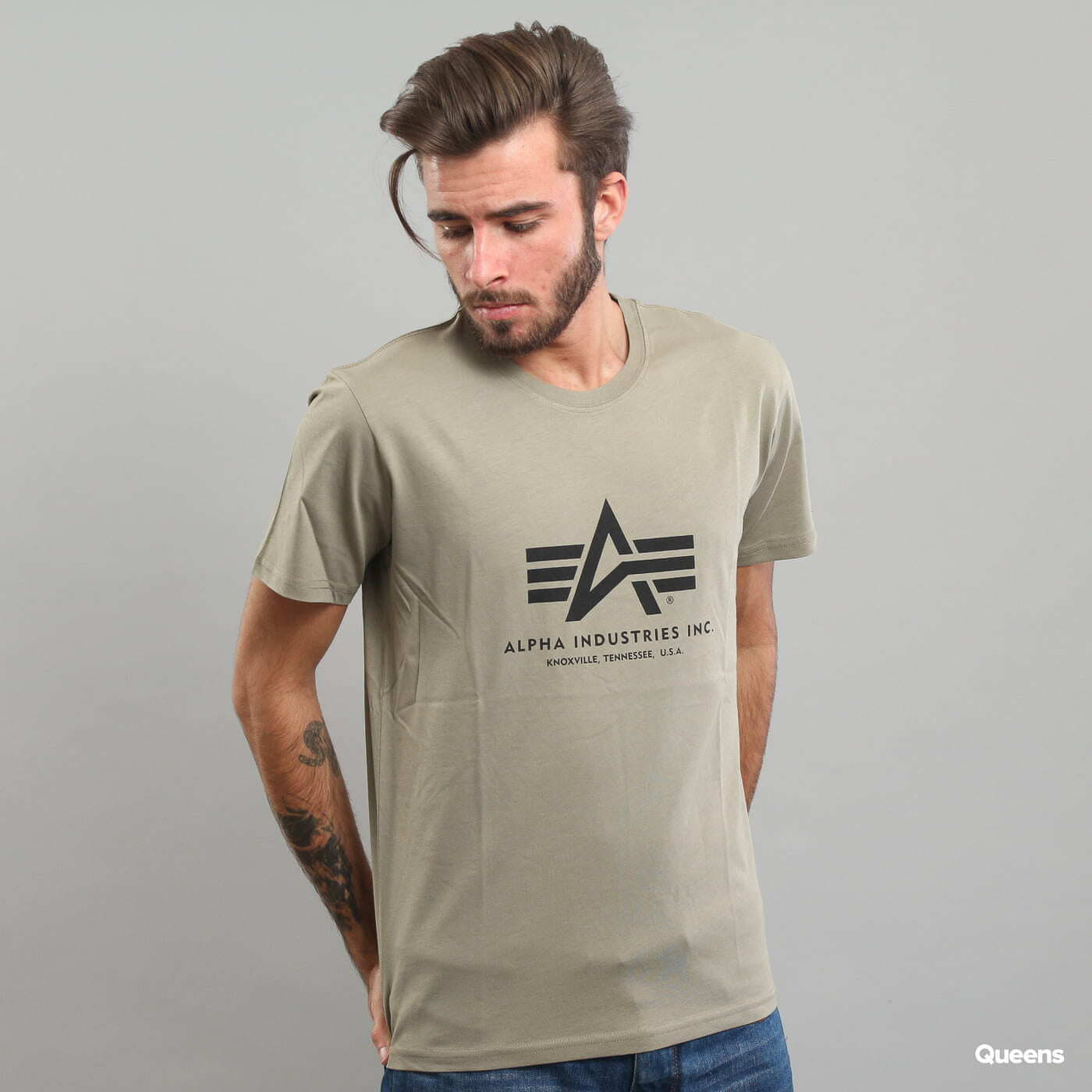 T-shirt Alpha Industries Basic Tee Green L