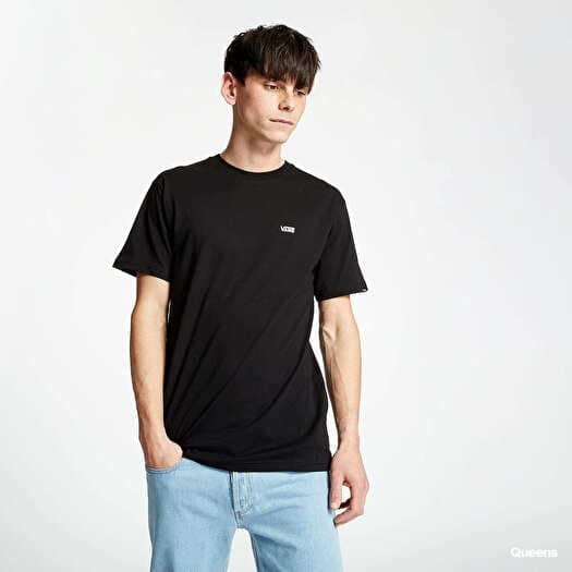 T-shirt Vans MN Left Chest Logo Tee Black