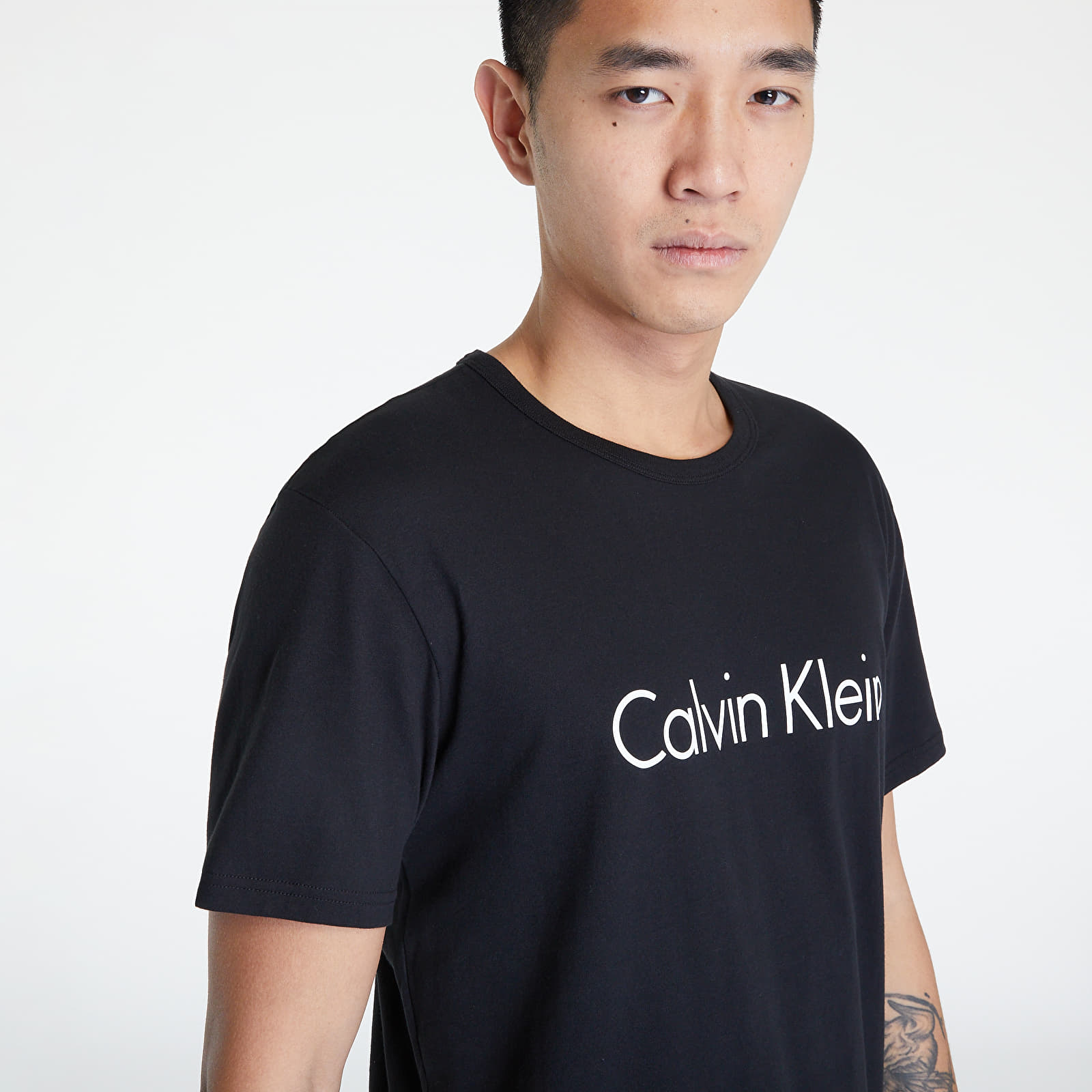 Tricouri Calvin Klein Crew Neck C/O Black