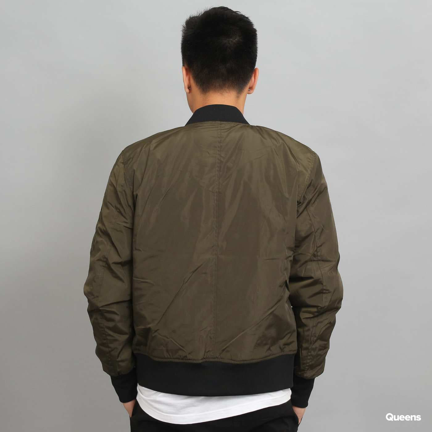 Vestes Urban Classics 2-Tone Bomber Jacket Green