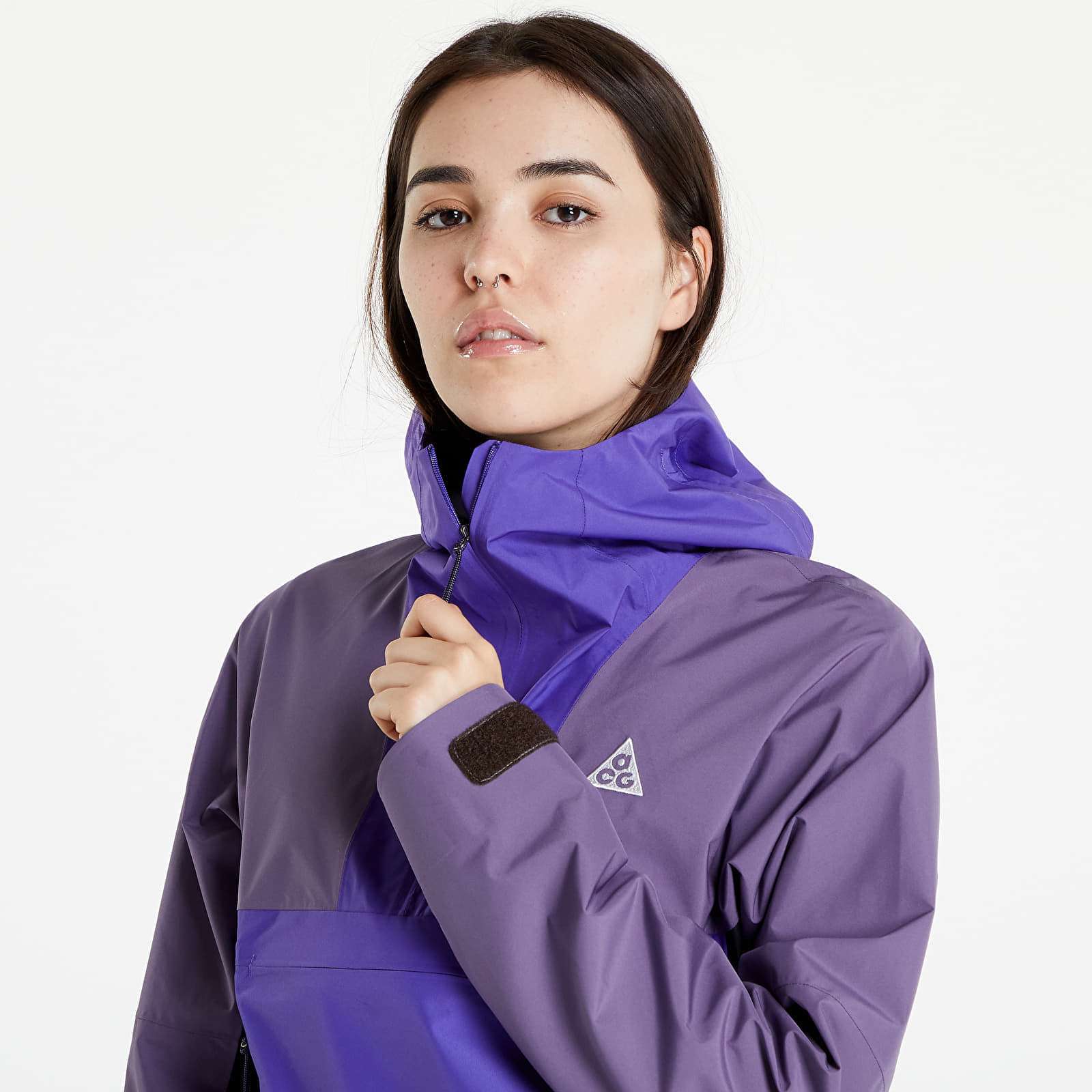 Jassen Nike ACG Cascade Rains Jacket Dark Iris/ Canyon Purple/ Summit White