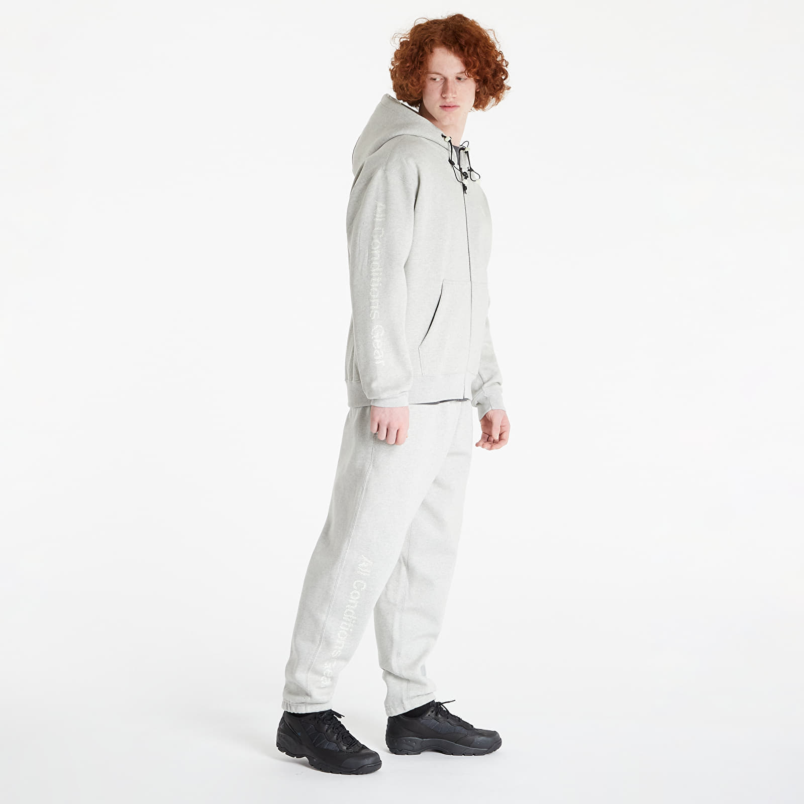 Sweatshirts Nike ACG Therma-FIT Airora Full-Zip Hooded Jacket Grey Heather/ Black/ Lt Smoke Grey